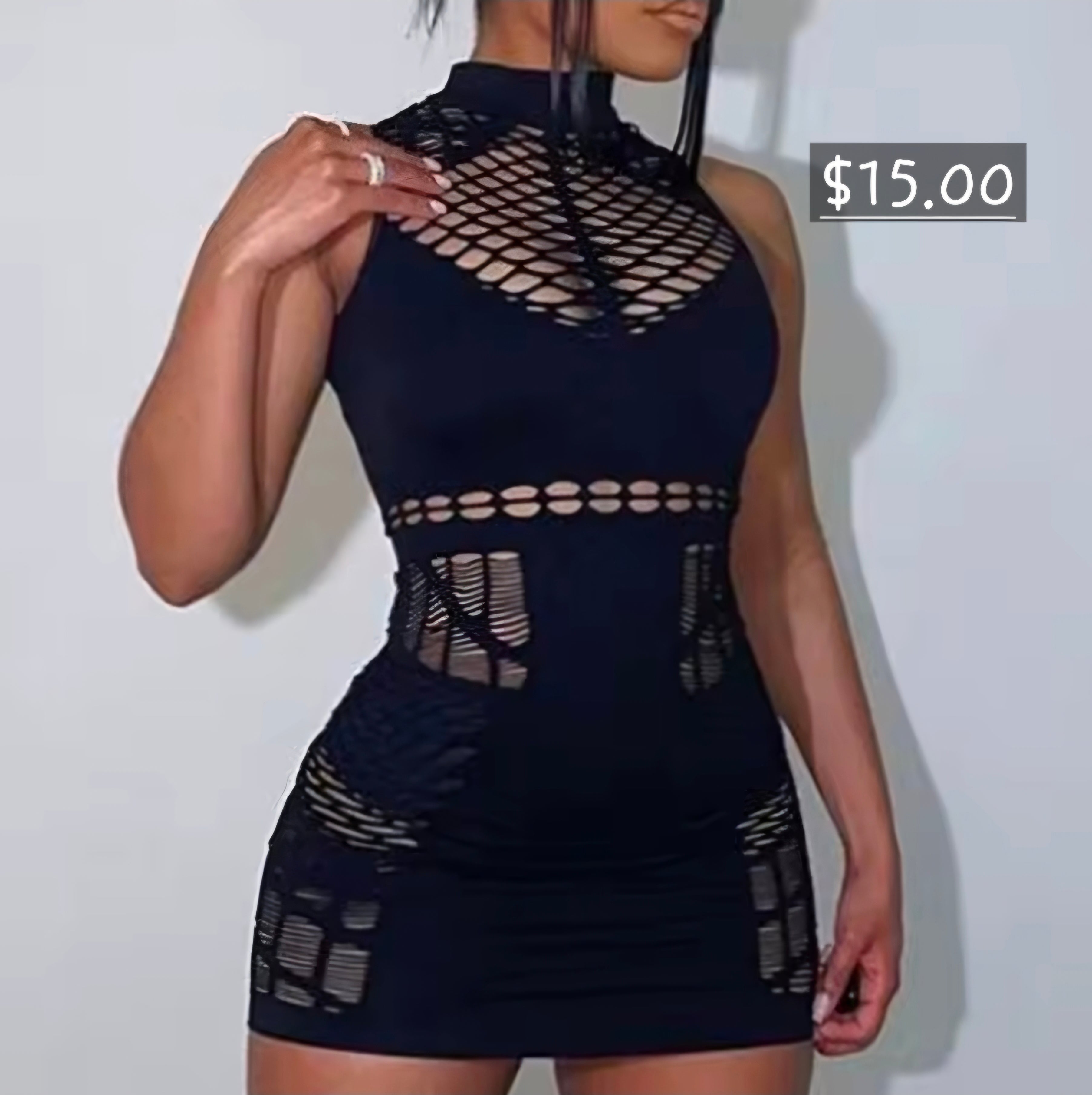 Fishnet Dress