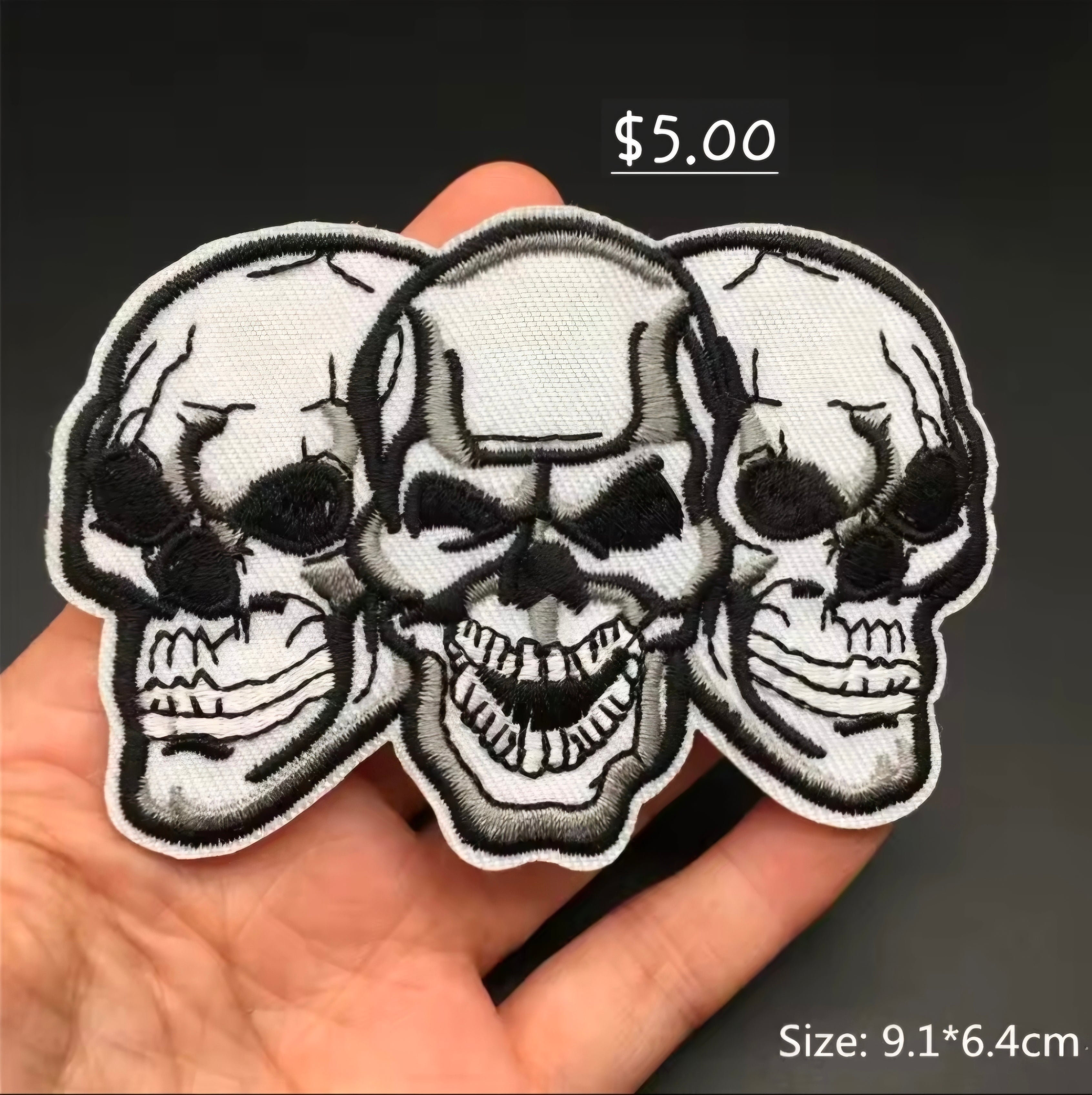 3 Skull Patch
