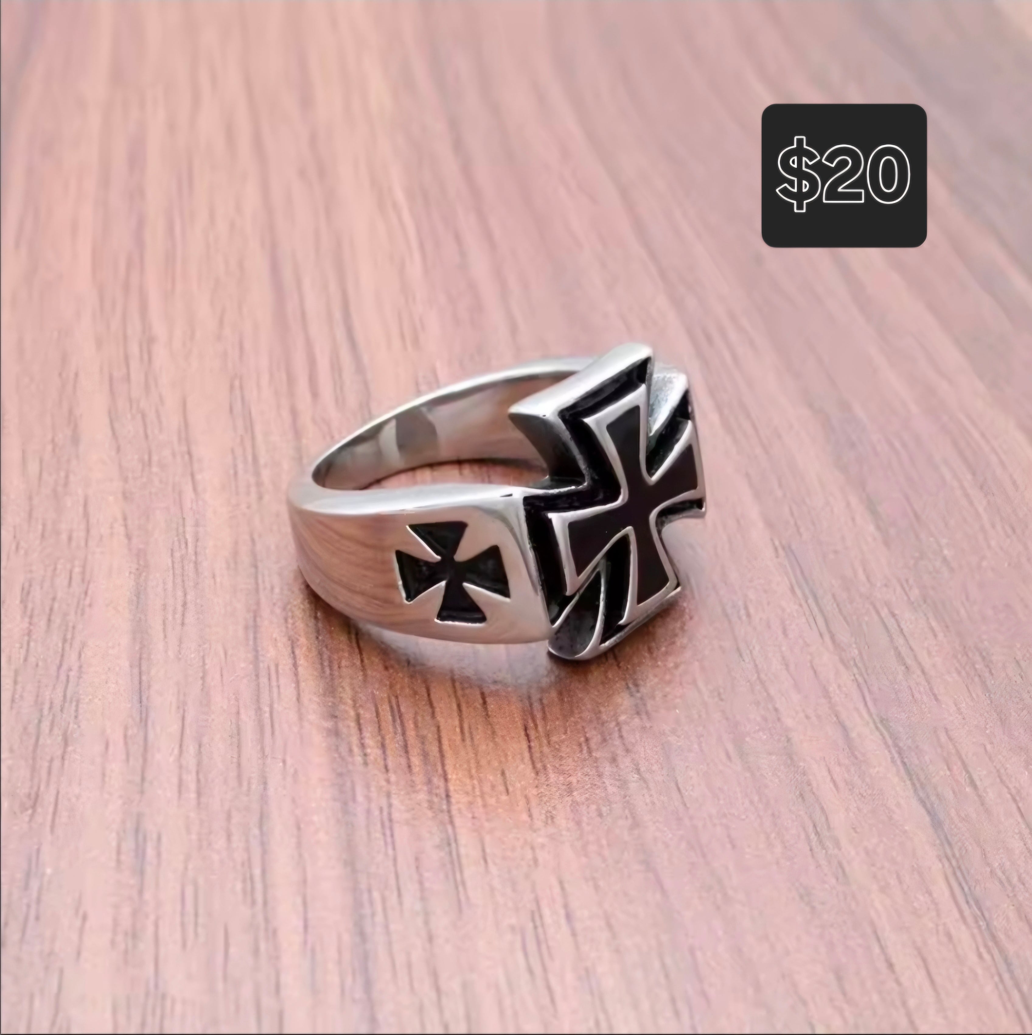 Maltese Cross Ring